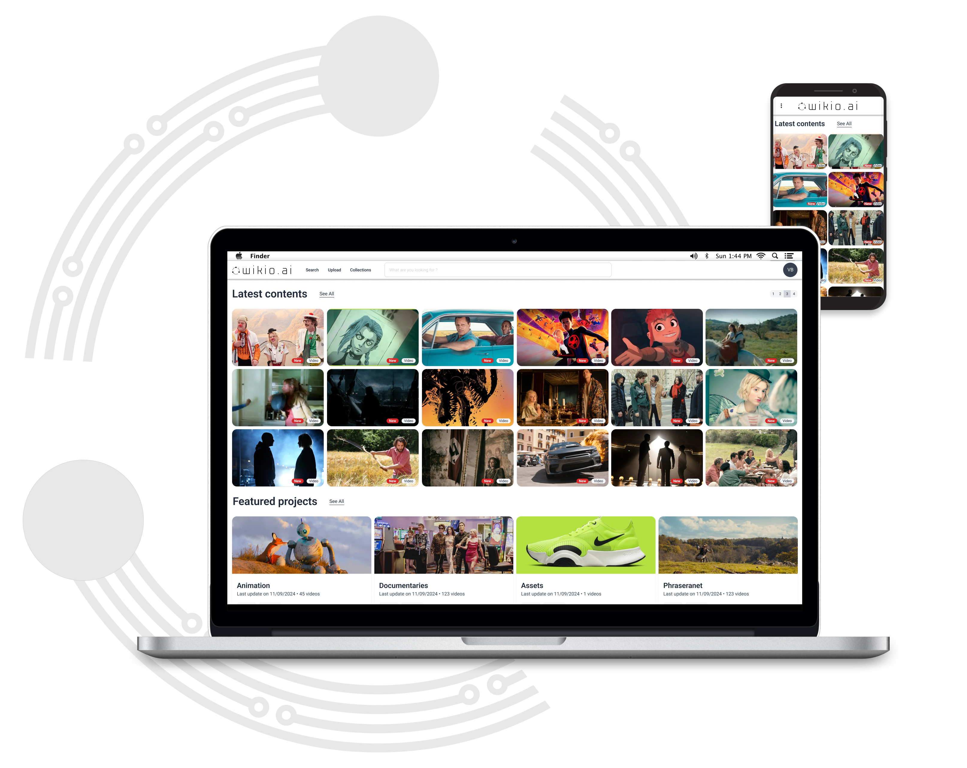 Browsing your video library